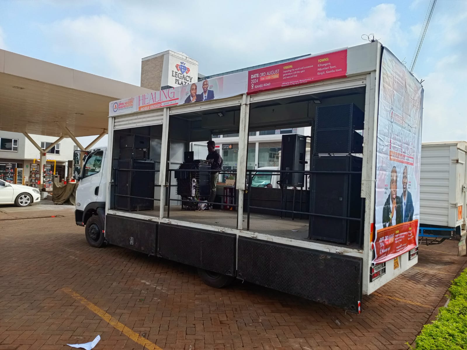 Road show trucks and event planning services in Kenya by BK Roadshow Trucks