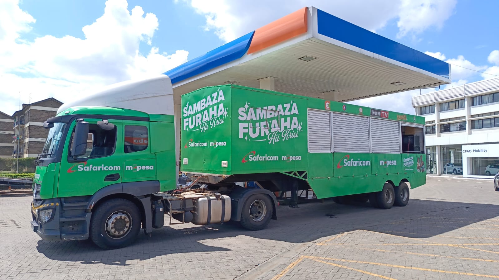 Road show trucks and event planning services in Kenya by BK Roadshow Trucks