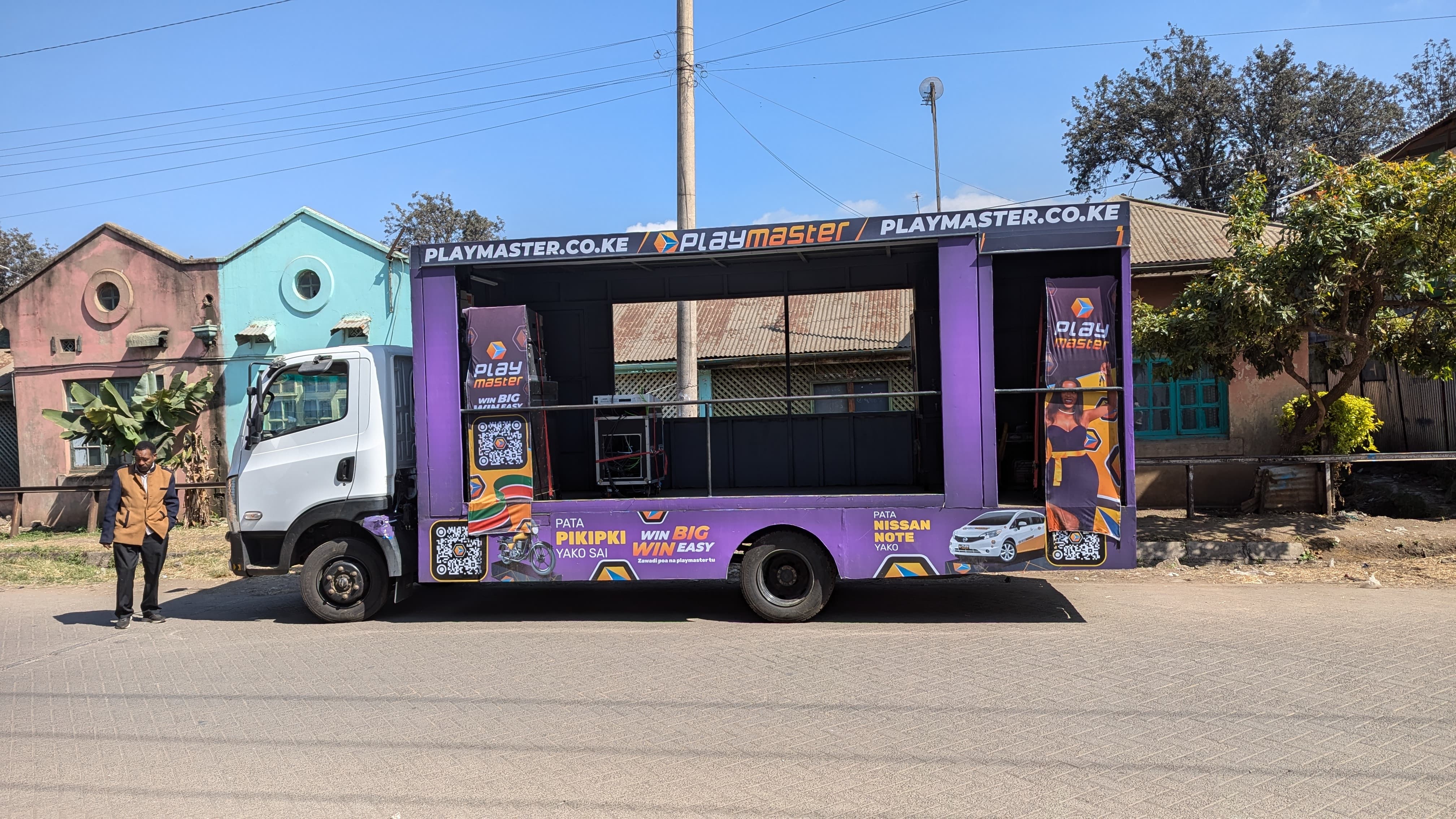 Road show trucks and event planning services in Kenya by BK Roadshow Trucks