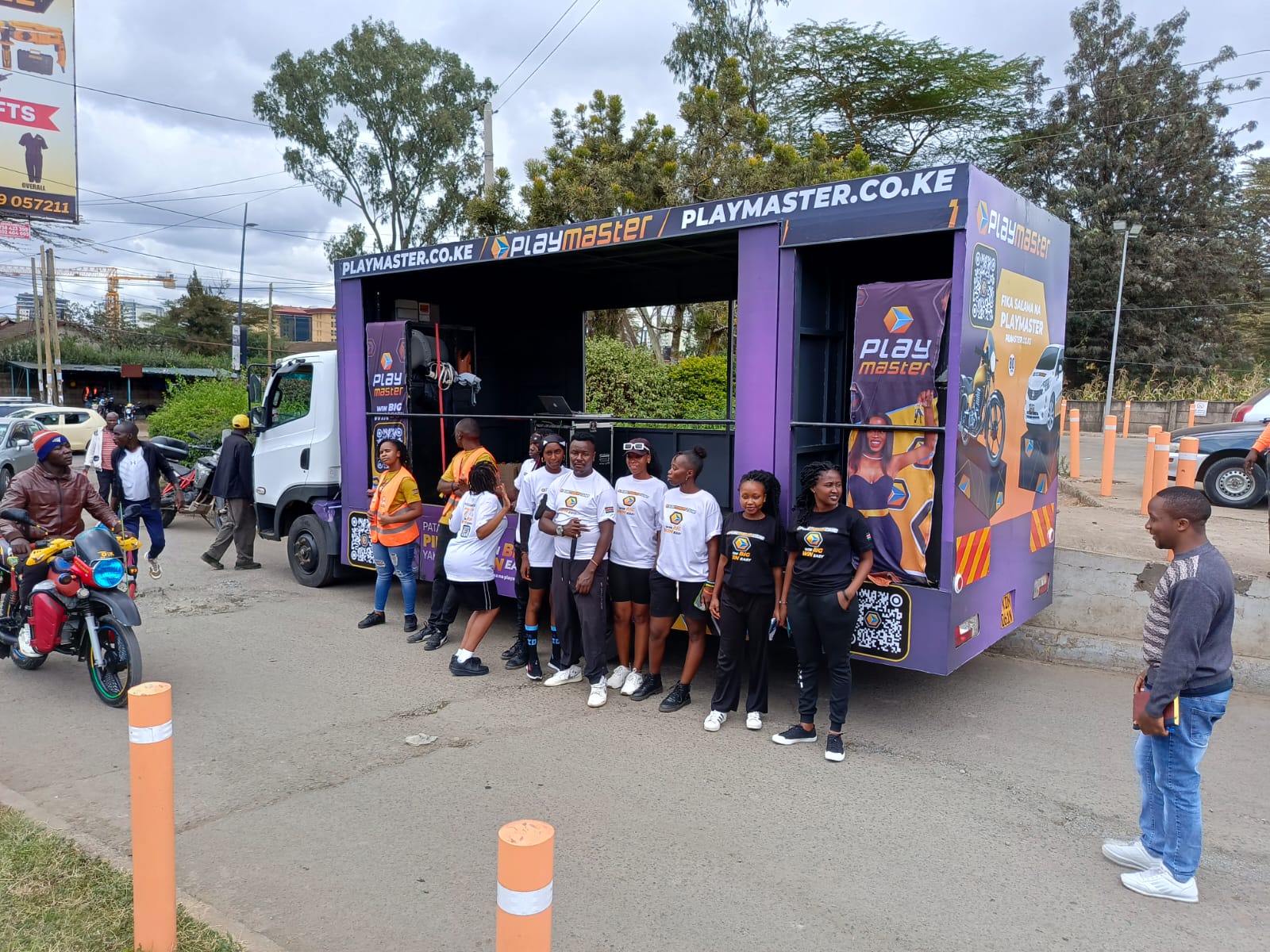 Road show trucks and event planning services in Kenya by BK Roadshow Trucks