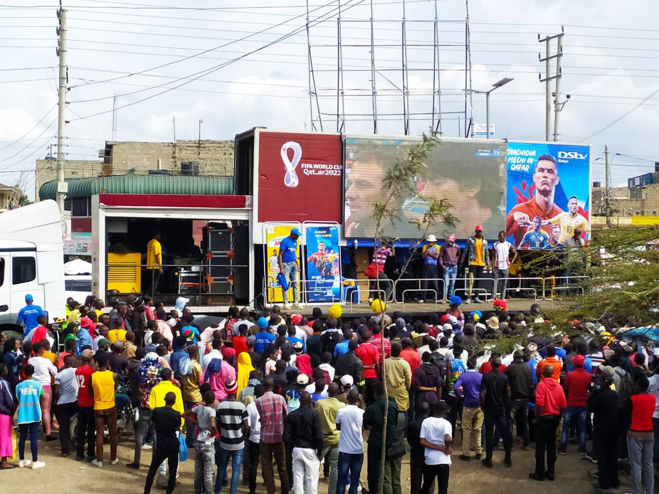 BK Roadshow Truck in action