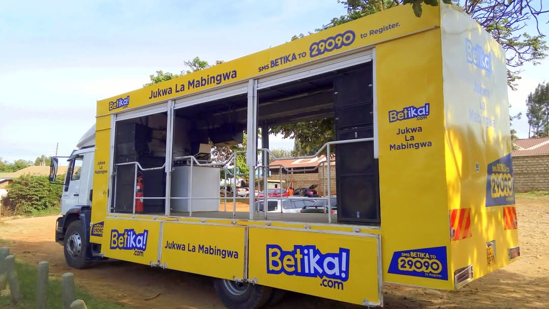 BK Roadshow Truck in action