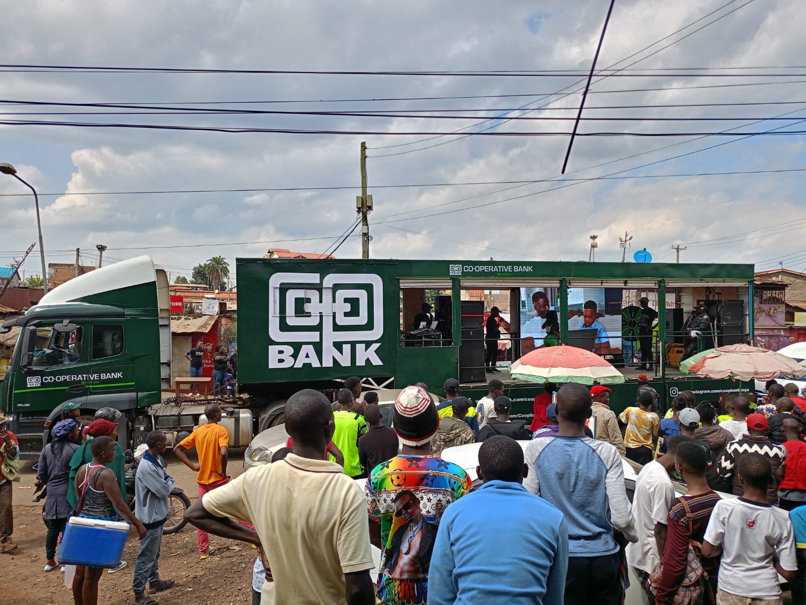 Professional event stages by BK Roadshow Trucks in Nairobi